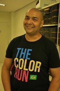 Coordenador da The Color Run Manaus, professor Gilmar Couto